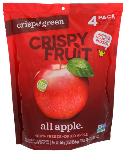 Crispy Green 
Apple Dried, 2.12 OZ.
