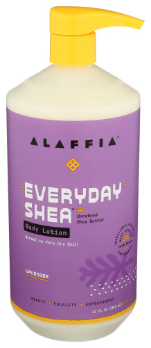 Alaffia 
Lotion Body Evrydy Lavndr, 32 FO.