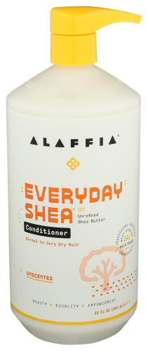Alaffia 
Condtnr Shea Unscented, 32 FO.