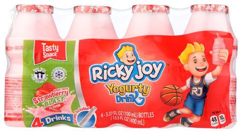 Ricky Joy Drink Ygrty Strwbry Blst, 13.5 FO.