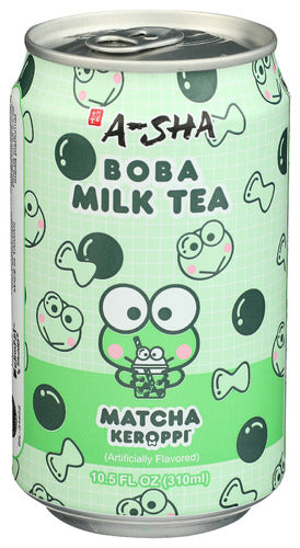 A-Sha 
Boba Tea H Kitty Matcha, 10.5 FO.
