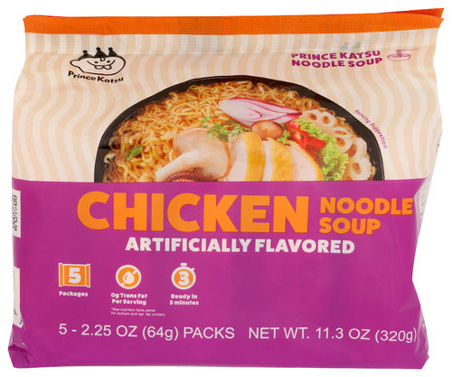 A-Sha 
Ramen Prnc Katsu Chicken, 11.3 OZ.