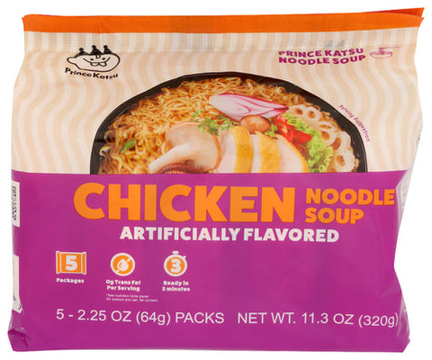 A-Sha 
Ramen Prnc Katsu Chicken, 11.3 OZ.