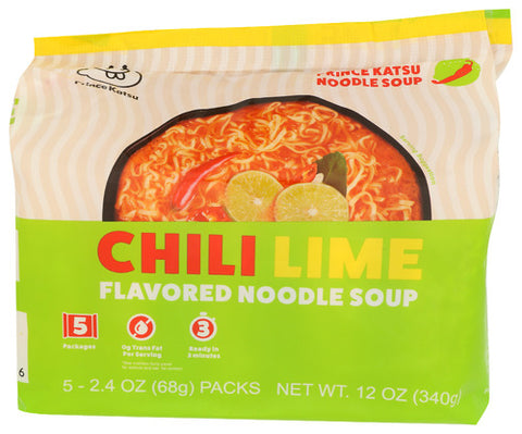 A-Sha 
Ramen Katsu Chili Lime, 12 OZ.