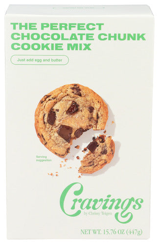 Cravings By Chrissy Teigen 
Cookie Mix Chocolate Chunk, 15.76 OZ.