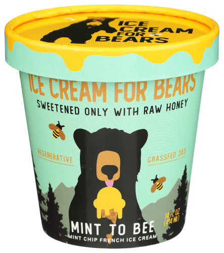 ICE CREAM FOR BEARS ICE CREAM MINT CHIP - 14 FO