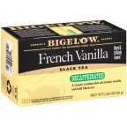 Bigelow Tea Decaf French Vanilla 20 Bags (Pack of 18)