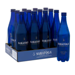 Saratoga® Sparkling Spring Water 28 Fl Oz Plastic Bottle (12 Pack)