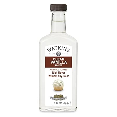 Watkins Clear Vanilla Flavor, 11 fl. oz. Bottle, 1 Count (Packaging May Vary)