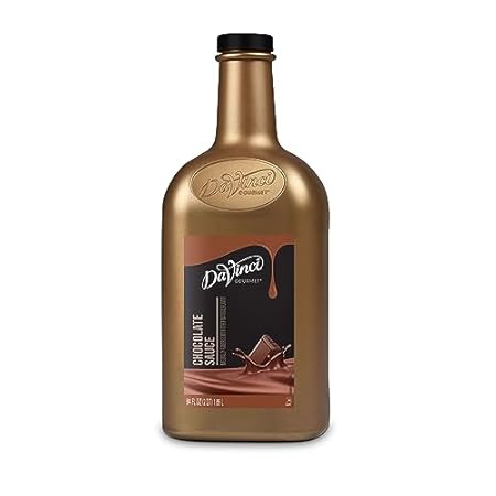 DaVinci Gourmet Chocolate Sauce, 64 Fluid Ounces (Pack of 1)