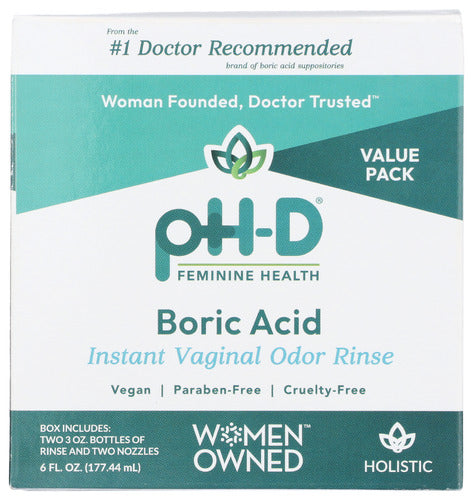 Phd Acid Odr Rinse Phd Boric, 6 FO.