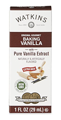Watkins Original Gourmet Baking Vanilla, 1 Fl Oz (Pack of 12)
