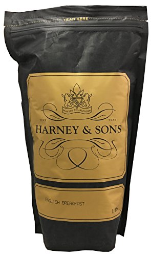 Harney & Sons English Breakfast Tea, 16oz Bag of Loose Black Tea