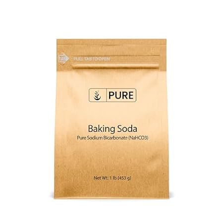 Pure Original Ingredients Sodium Bicarbonate (Baking Soda) (1 lb) Eco-Friendly Packaging, Always Pure, No Fillers Or Additives