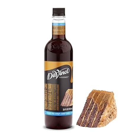 DaVinci Gourmet Sugar-Free German Chocolate Cake Syrup, 25.4 Fluid Ounces (Pack of 1)