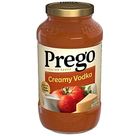 Prego Creamy Vodka Pasta Sauce, 24 oz Jar