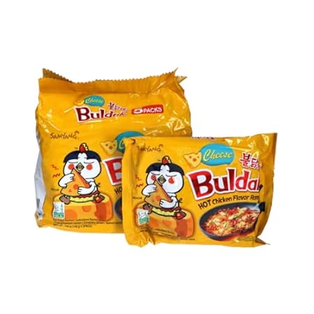 Samyang Cheese Flavor Buldak Ramen Pack of 5
