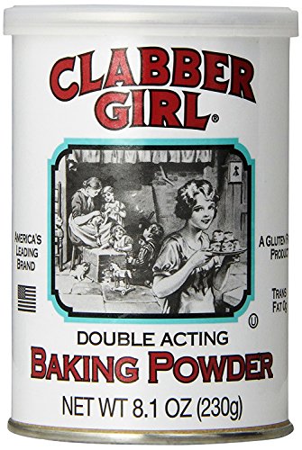 Clabber Girl Double Acting Baking Powder, 8.1 Ounce