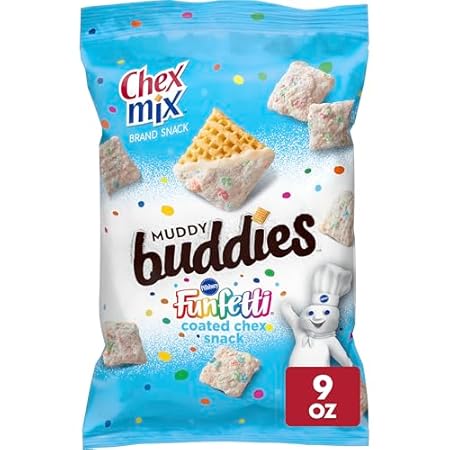 Chex Mix Muddy Buddies Funfetti Snack Mix, 9 oz