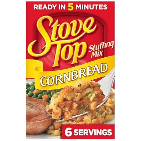 Stove Top Cornbread Stuffing Mix, 6 oz Box