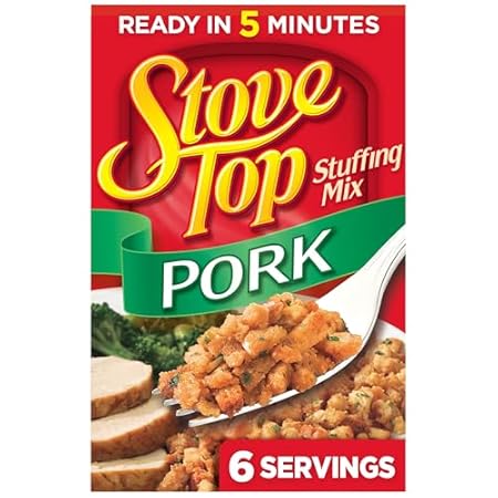 Stove Top Stuffing Mix for Pork (6 oz Box)