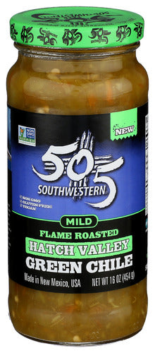 505 SOUTHWESTERN ROASTED GREEN CHILE MILD - 16 OZ