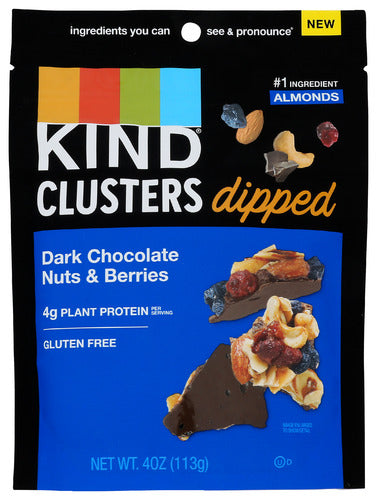 KIND NUT CLUSTER DKCH BERRY - 4 OZ