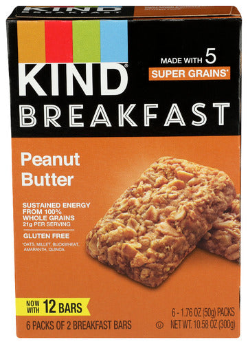 KIND BAR PEANUT BUTTER BRKFST - 10.58 OZ