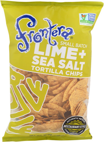 FRONTERA CHIP TRTLA LIME&SEASLT - 10 OZ