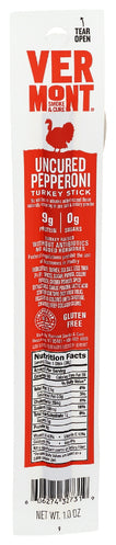 VERMONT SMOKE TURKEY REALSTICK PEPPERON - 1 OZ