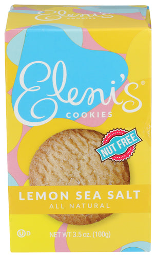 ELENIS COOKIES COOKIE LEMN SEA SALT BOX - 3.5 OZ