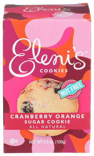 ELENIS COOKIES COOKIE CRNBRRY ORNG SGAR - 3.5 OZ