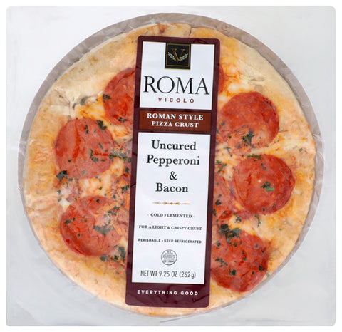 Roma Vicolo Pizza Uncrd Peproni Bacon, 9.25 OZ.