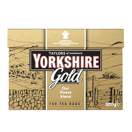 Taylors of Harrogate Yorkshire Gold, 160 Count (Pack of 6)