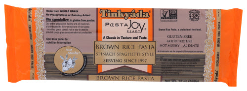 TINKYADA PASTA BRWN RICE SPNCH SPGHTI - 12 OZ