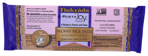 TINKYADA PASTA BRWN RICE SPGHTI - 16 OZ