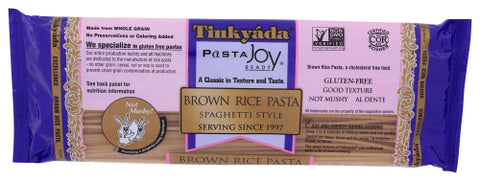 TINKYADA PASTA BRWN RICE SPGHTI - 16 OZ