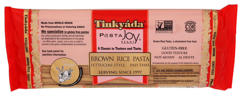 TINKYADA PASTA BRWN RICE FETTUCINI - 14 OZ
