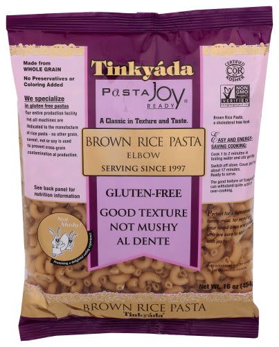 TINKYADA PASTA BRWN RICE ELBOW - 16 OZ