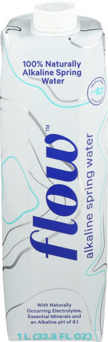 FLOW WATER WATER ALKLNE SPRNG 1LTR - 1 LT