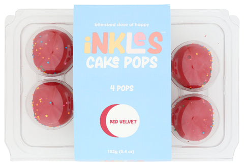 INKLES CAKE POPS RED VELVET - 5.4 OZ