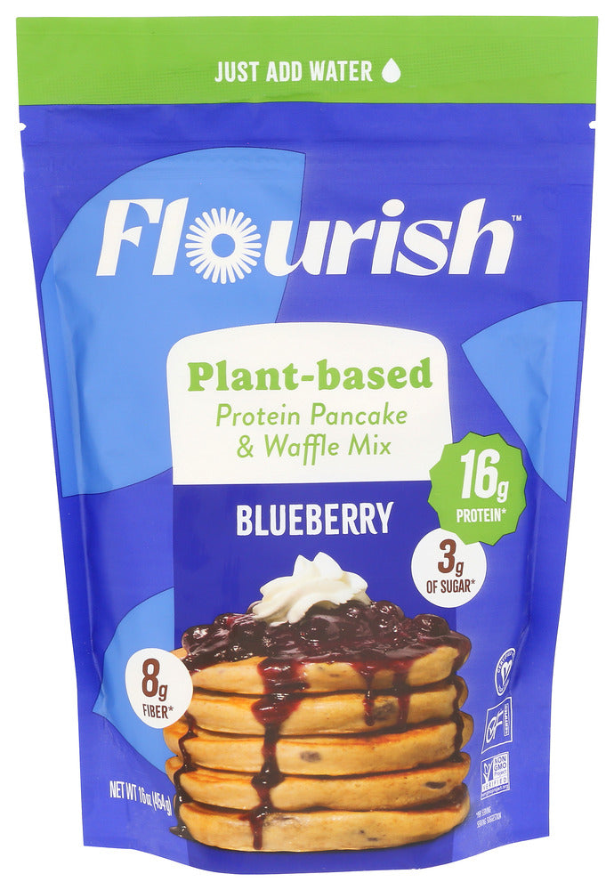 FLOURISH MIX PNCKE PB PRTN BLBRRY - 16 OZ