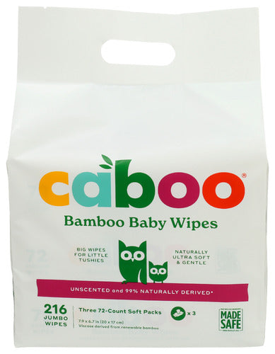 Caboo 
Wipe Baby Bundle, 216 PK.