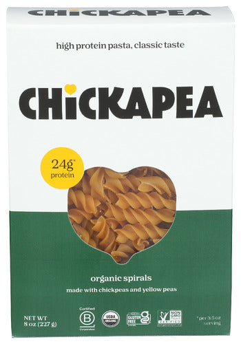 Chickapea 
Pasta Spiral, 8 OZ.