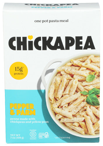 Chickapea 
Pasta Dish Pepr And Parm, 7 OZ
