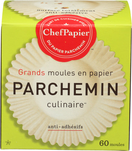 Paper Chef Parchment Cup Lg, 60 PC.