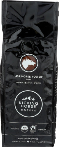 KICKING HORSE COFFEE 454 HRS PWR DRK RST BEA - 10 OZ
