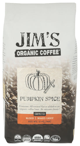 JIMS ORGANIC COFFEE COFFEE GRND JOJOS JAVA ORG - 12 OZ