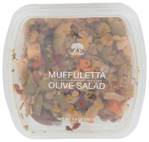 Divina 
Cup Olive Salad Muffuletta, 7.4 OZ.