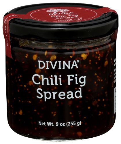 Divina 
Spread Chili Fig, 9 OZ.